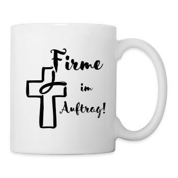 Firm on behalf of Confirmation Fish Cross - Mug - white - Right
