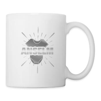 Cadeau pour Anselme - Mug blanc - blanc - Droite