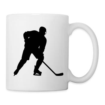 Hockey - Tasse - Weiß - Rechts