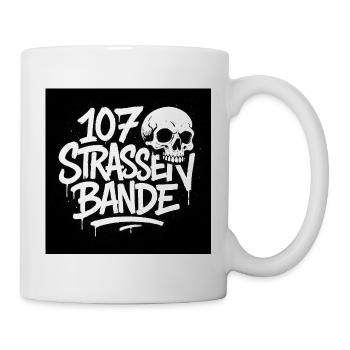 107 Straßen Bande Skull - Tasse - Weiß - Rechts