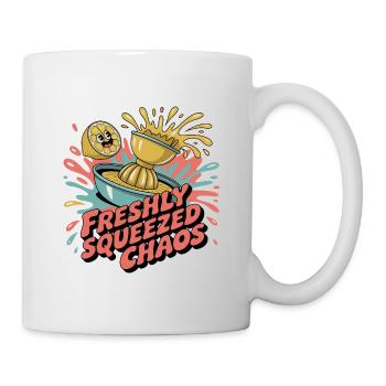 Y2K Pop Humor – Lemon - Mug - white - Right