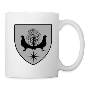 Tauben - Tasse - Weiß - Rechts