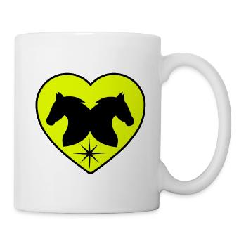 horses - Mug - white - Right