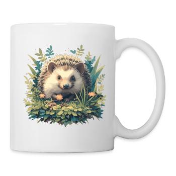 Igel - Tasse - Weiß - Rechts