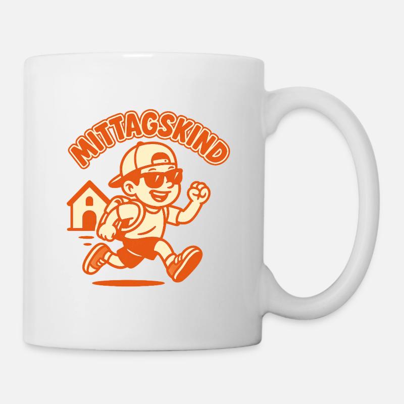 Mittagskind Classic - Tasse - Weiß