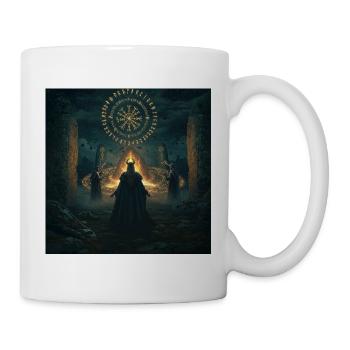 Rune Ring of Night Magic - Mug - white - Right