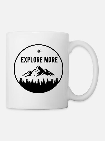 Explorateur - Mug blanc - blanc