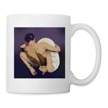 Contemporary embrace - Mug - white - Right