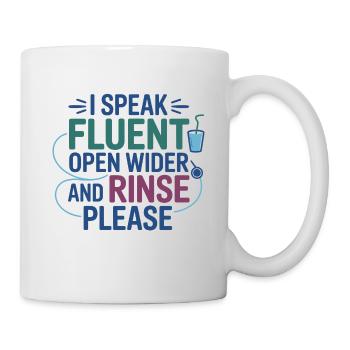 Dental Nurse Life Oral Health Assistant  - Mug - white - Right