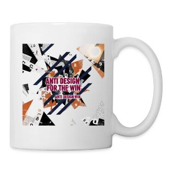 Anti-Design_for_the_Win_Collage - Mug blanc - blanc - Droite
