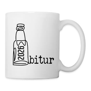 ABI PARTY 2026 ABITUR - Tasse - Weiß - Rechts