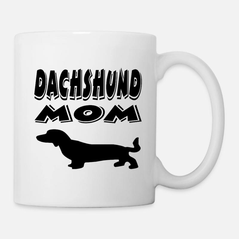 Dackel - Tasse - Weiß
