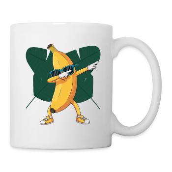 Bananen-Groove-Tänzer - Tasse - Weiß - Rechts