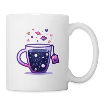 Universe Tea Galaxy in Tea Cup - Mug - white - Right
