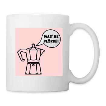 KAFFEE SPRÜCHE LUSTIG ESPRESSO - Tasse - Weiß - Rechts