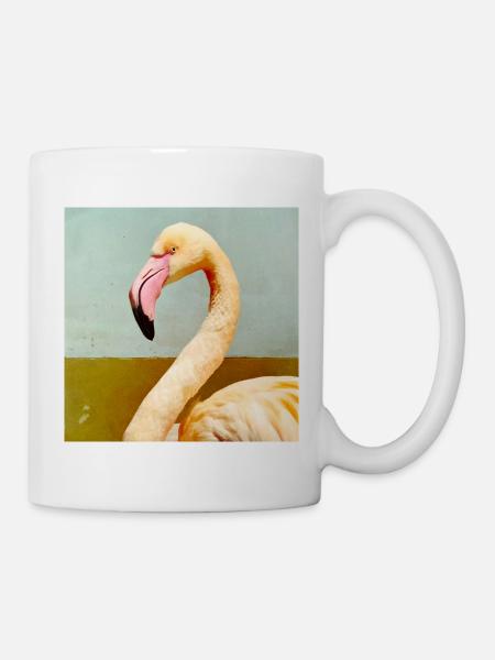 Flamingo - Tasse - Weiß