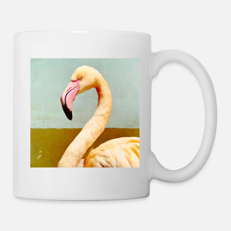 Flamingo  - Tasse - Weiß