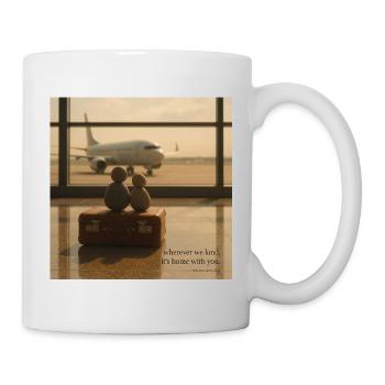 Homebound Hearts at the Terminal - Mug - white - Right