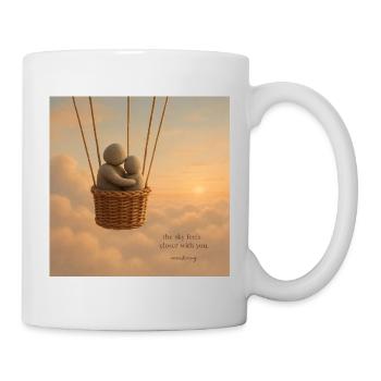 Skybound Whispers Embrace - Mug - white - Right