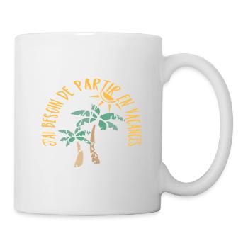 Fins und Soleil Vacances - Tasse - Weiß - Rechts