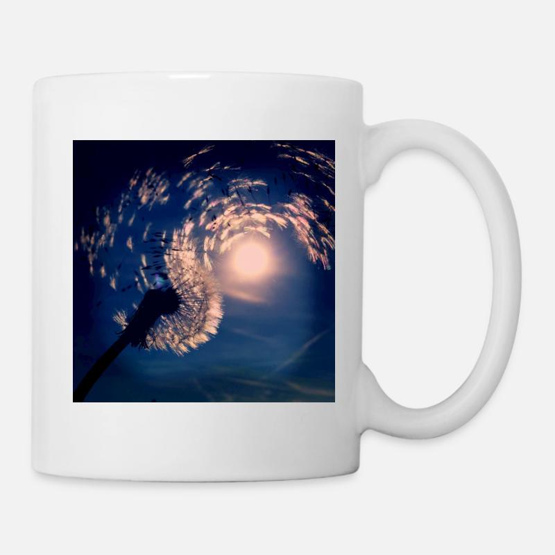 Souffler dans le vent - Mug blanc - blanc