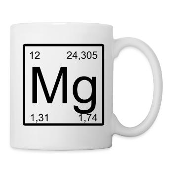 Magnesium Element Design Tee - Mug - white - Right
