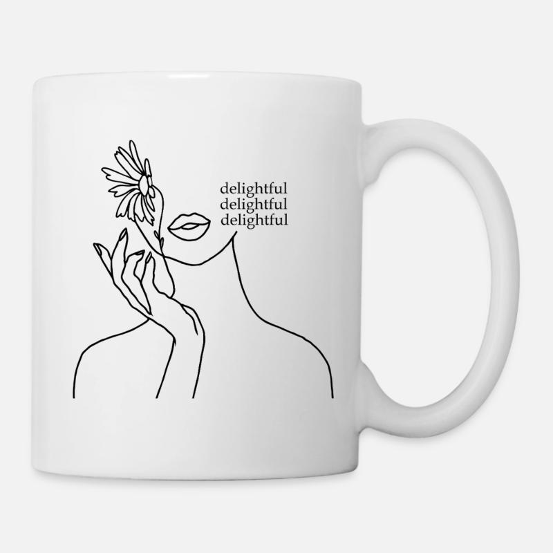 delightful - Tasse - Weiß
