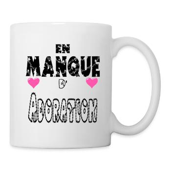 In need of adoration - Mug - white - Right