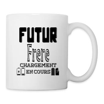 Future Brother wird geladen in Bearbeitung - Tasse - Weiß - Rechts