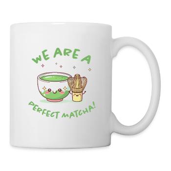 Perfekter Matcha Moment - Tasse - Weiß - Rechts