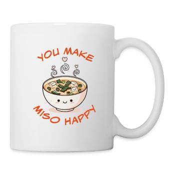 Miso Lucky Bowl Cartoon - Mug - white - Right