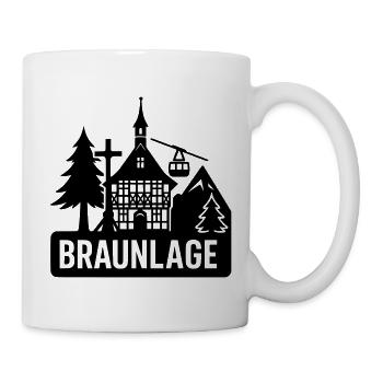 Braunlage Harz - Tasse - Weiß - Rechts