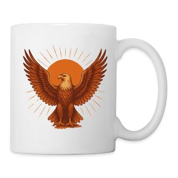 Fiery Solar Eagle - Mug - white - Right