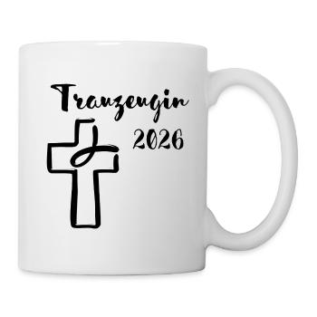 Maid of Honor 2026 Wedding Cross Fish - Mug - white - Right