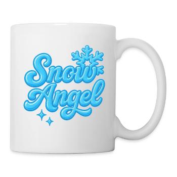 snow angle / y2k statement design  - Tasse - Weiß - Rechts