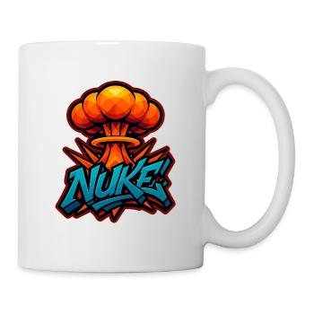 NUKE!  - Graffiti Explosion | exclusive Design - Mug - white - Right
