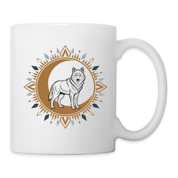 Boho Wolf - Mug - white - Right