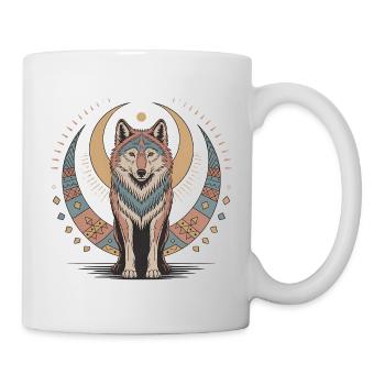 Boho Wolf - Mug - white - Right