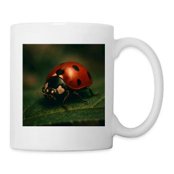 Animaux - Coccinelle - Mug blanc - blanc - Droite