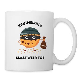 Le petit voleur frappe encore un jeu de mots amusant - Mug blanc - blanc - Droite