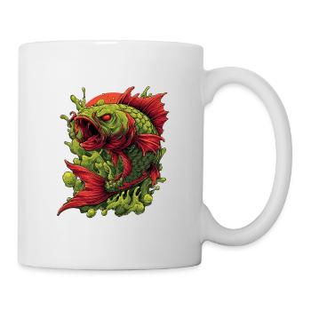 Emerald Koi Fury Splash - Mug - white - Right