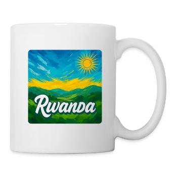 Ruanda – Die grüne Schönheit Afrikas - Tasse - Weiß - Rechts