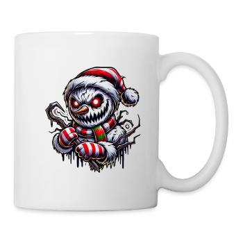 Killer Snowman – Icy Revenge - Mug - white - Right