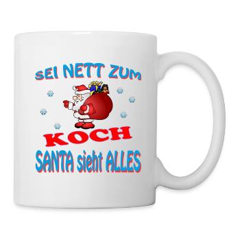 SANTA KOCH - Mug - white - Right