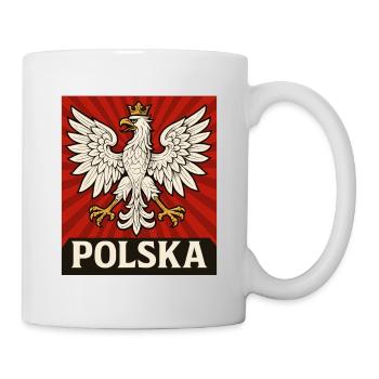 Poland Polska Eagle Flag Flag Epic Gift - Mug - white - Right