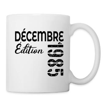 DÉCEMBRE 1985 - 41e Anniversaire - Mug blanc - blanc - Droite