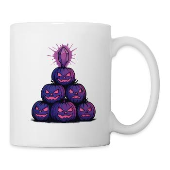 Autumnal Halloween spook - Mug - white - Right