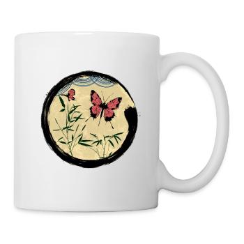 Japanese Butterfly - Mug - white - Right