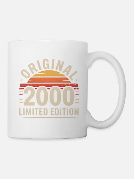 Original 2000 Edition Rétro Soleil - Mug blanc - blanc