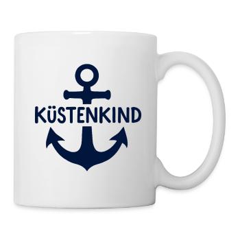 Coastal Child Harbour Anchor - Mug - white - Right